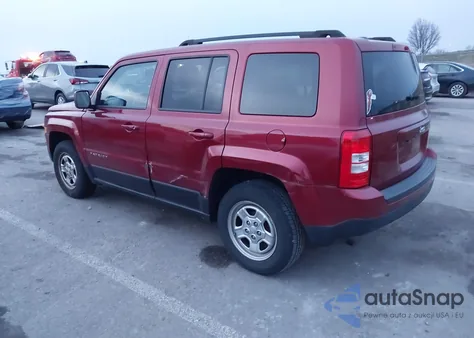 2015 Jeep Patriot Sport из США, поврежденный, VIN 1C4NJPBB6FD329734